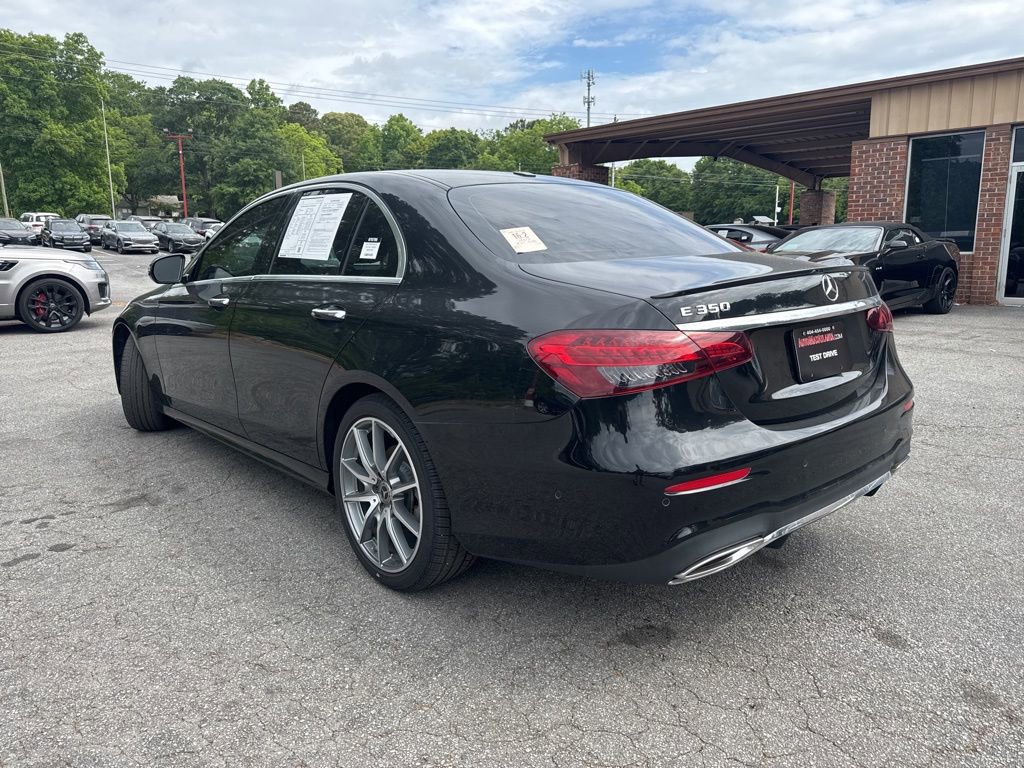 Used 2022 Mercedes-Benz E 350 Sedan w/ AMG Line Exterior image 2