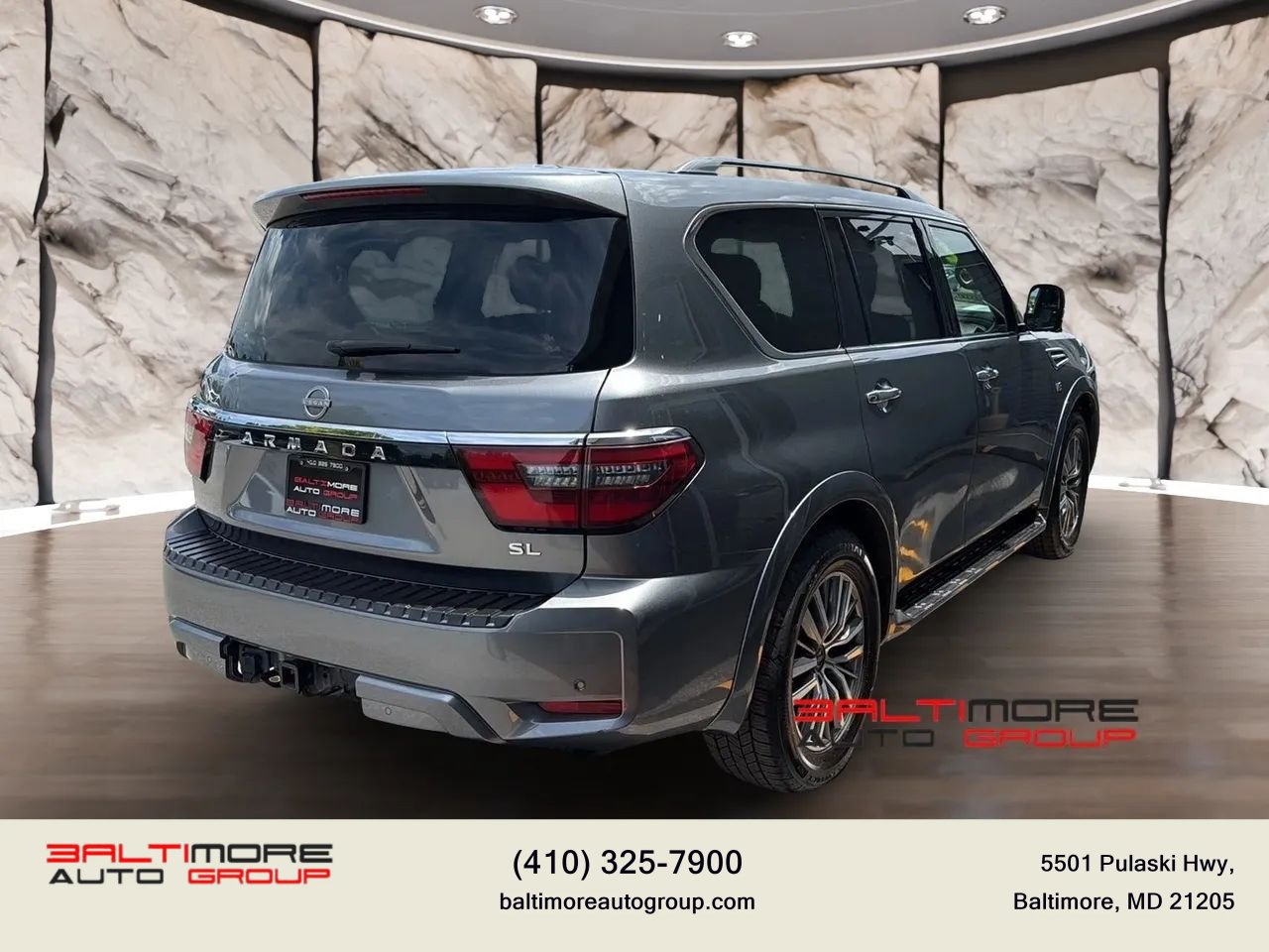 Used 2021 Nissan Armada SL w/ Captain's Chairs Package AWD/4WD image 4