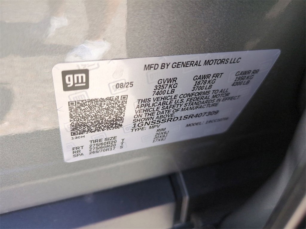 New 2025 Chevrolet Tahoe Premier image 33