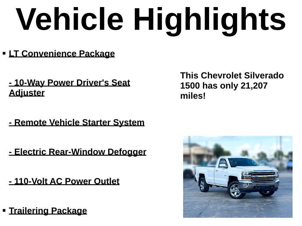 Used 2018 Chevrolet Silverado 1500 LT w/ LT Convenience Package AWD/4WD image 31