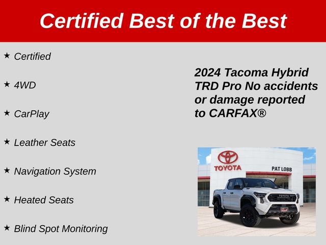 Certified 2024 Toyota Tacoma TRD Pro AWD/4WD image 39