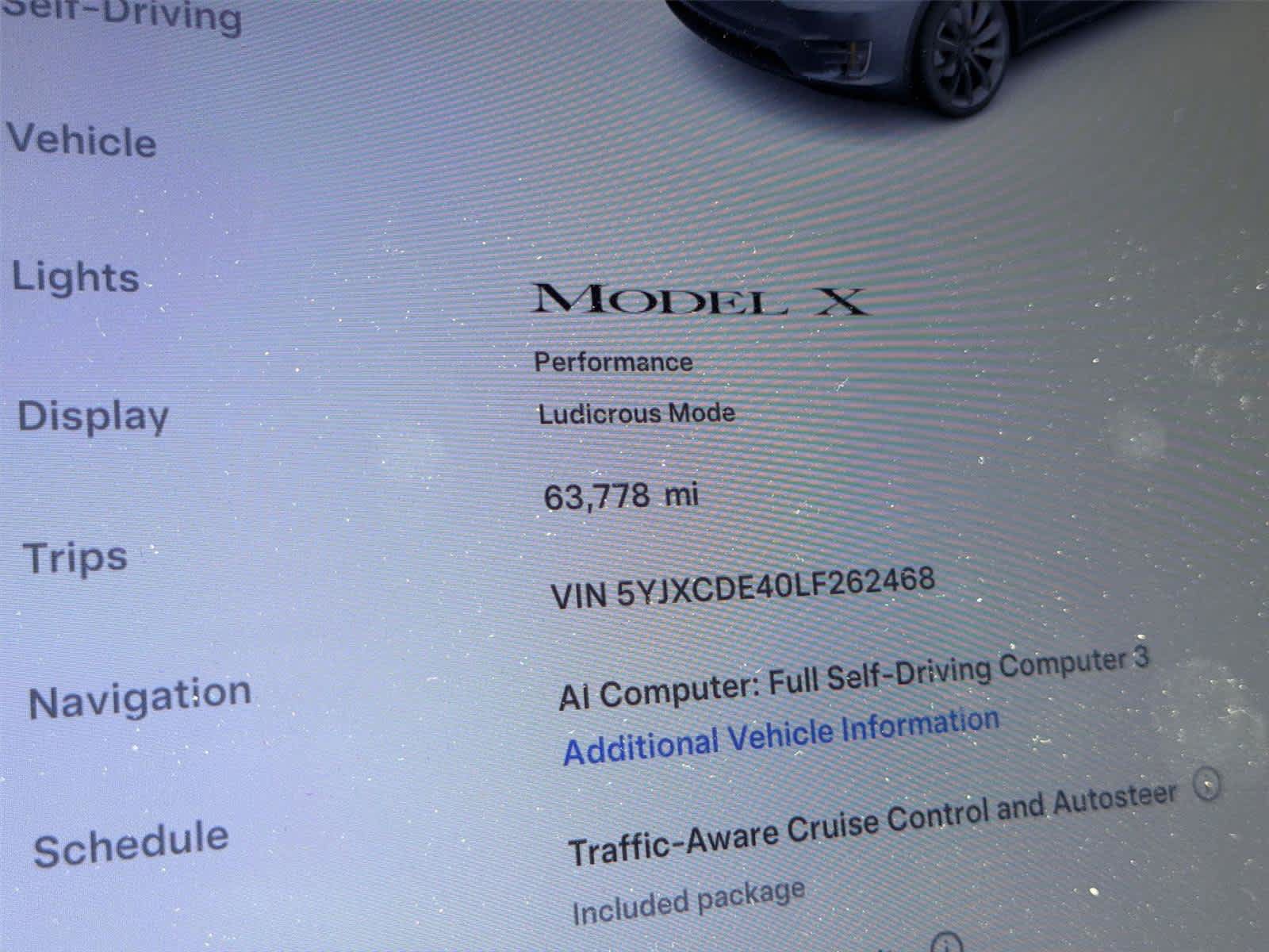 Used 2020 Tesla Model X Performance AWD/4WD image 21