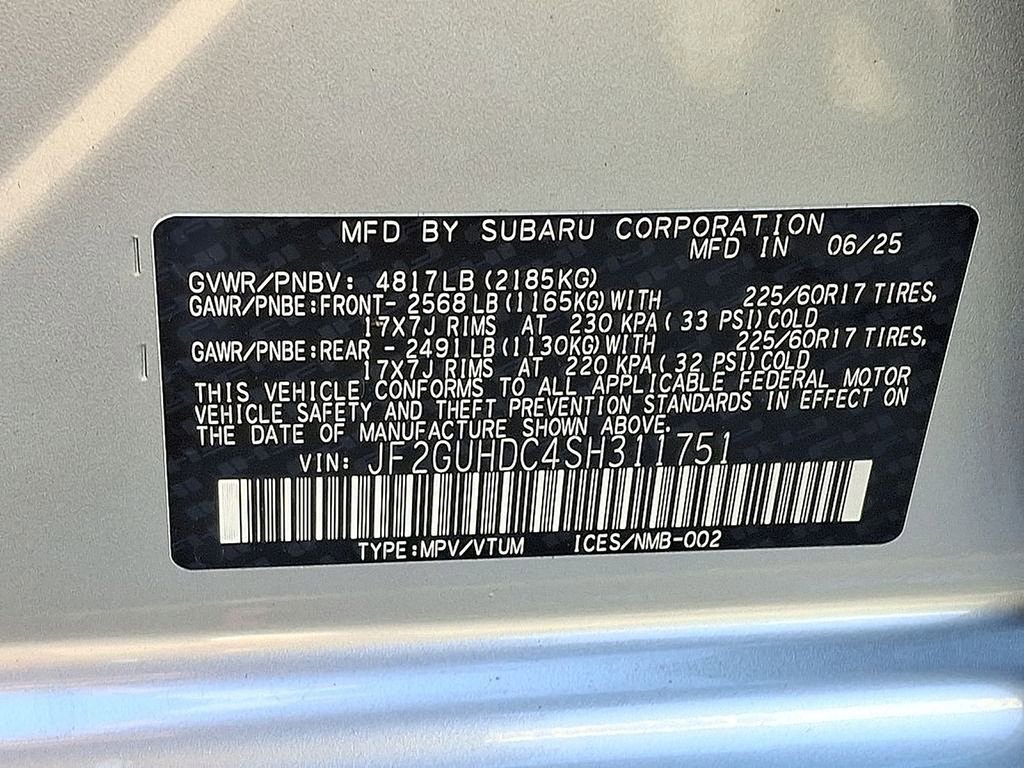 New 2025 Subaru Crosstrek 2.0i Premium image 18