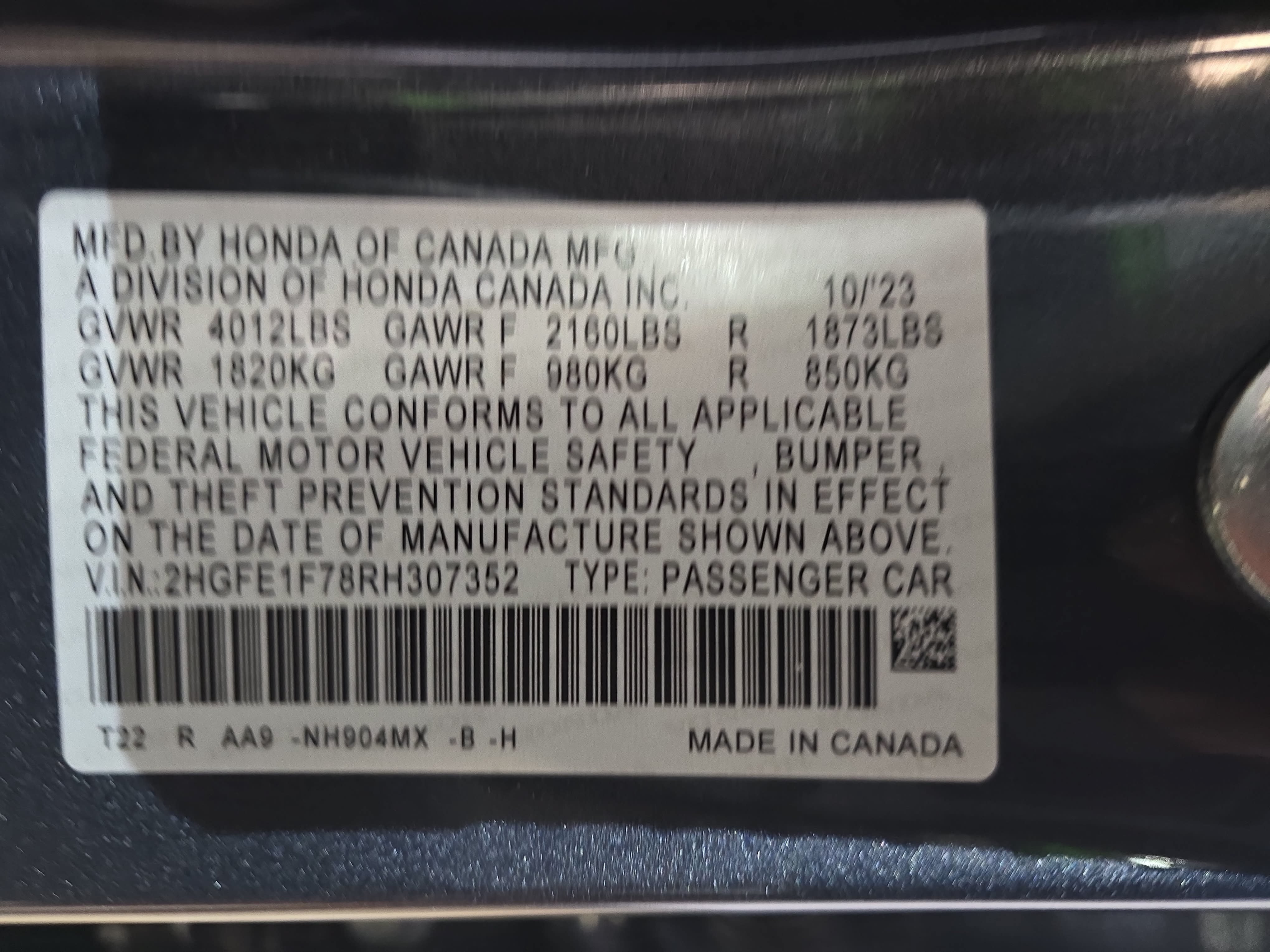 Used 2024 Honda Civic EX image 32
