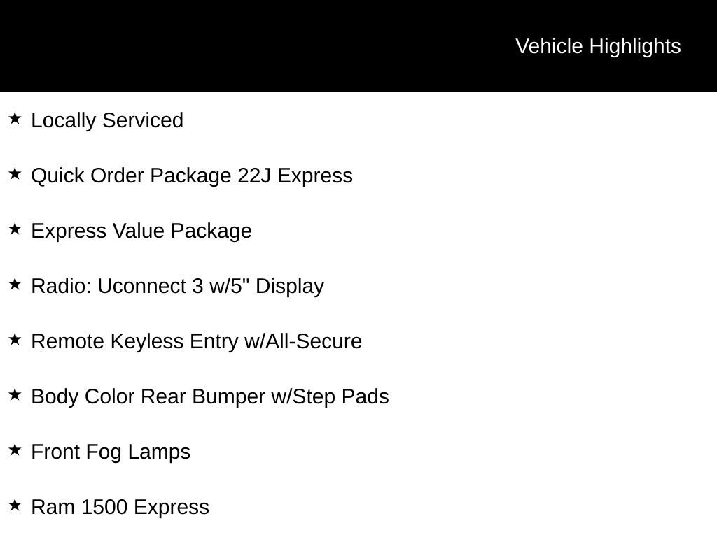 Used 2019 RAM 1500 Express w/ Express Value Package AWD/4WD image 5