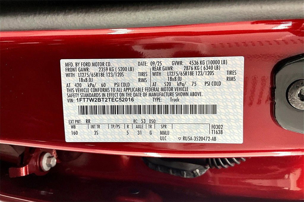 New 2026 Ford F250 XLT image 8