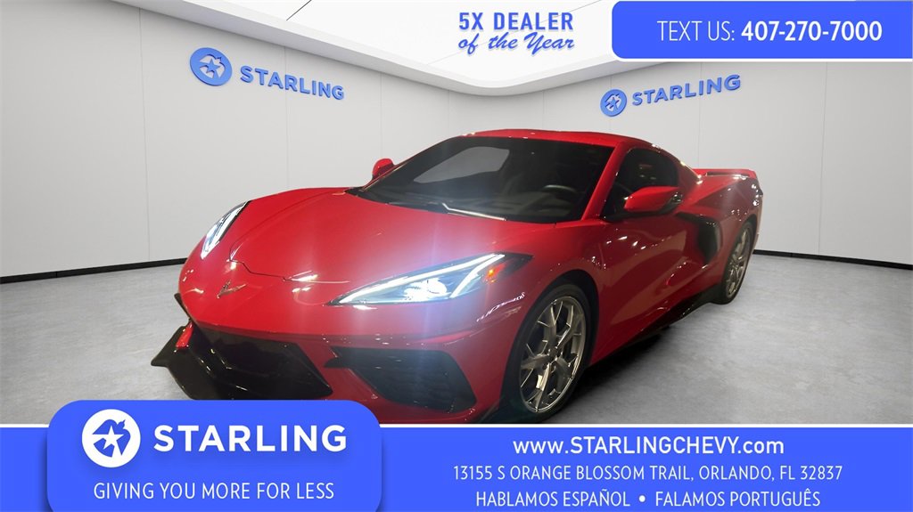 Used 2020 Chevrolet Corvette Stingray Preferred Cpe w/ 2LT Preferred Equipment Group