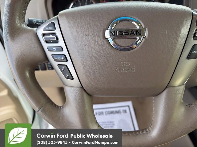 Used 2015 Nissan Armada Platinum w/ 2nd Row Captain Seat Package image 16