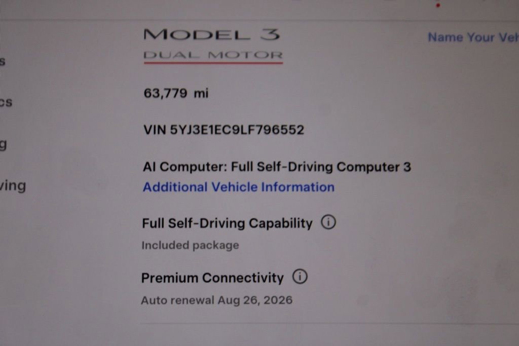 Used 2020 Tesla Model 3 Performance AWD/4WD image 36