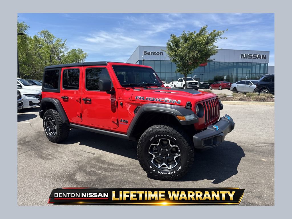Used 2023 Jeep Wrangler Unlimited Rubicon 4xe image 1