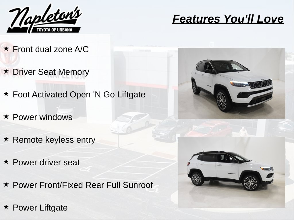 Used 2023 Jeep Compass Limited w/ Elite Group AWD/4WD image 13