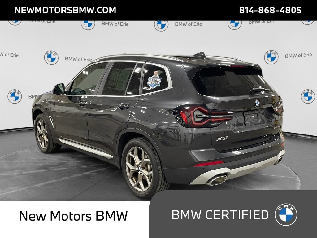 Certified 2023 BMW X3 xDrive30i w/ Premium Package AWD/4WD image 3
