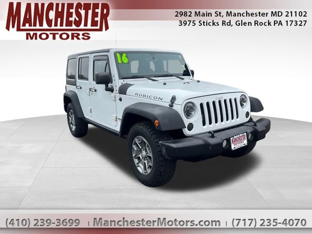 Used 2016 Jeep Wrangler Unlimited Rubicon w/ Connectivity Group image 1