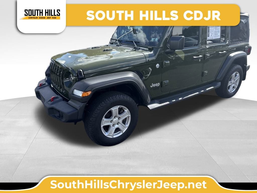 Certified 2021 Jeep Wrangler Unlimited Sport