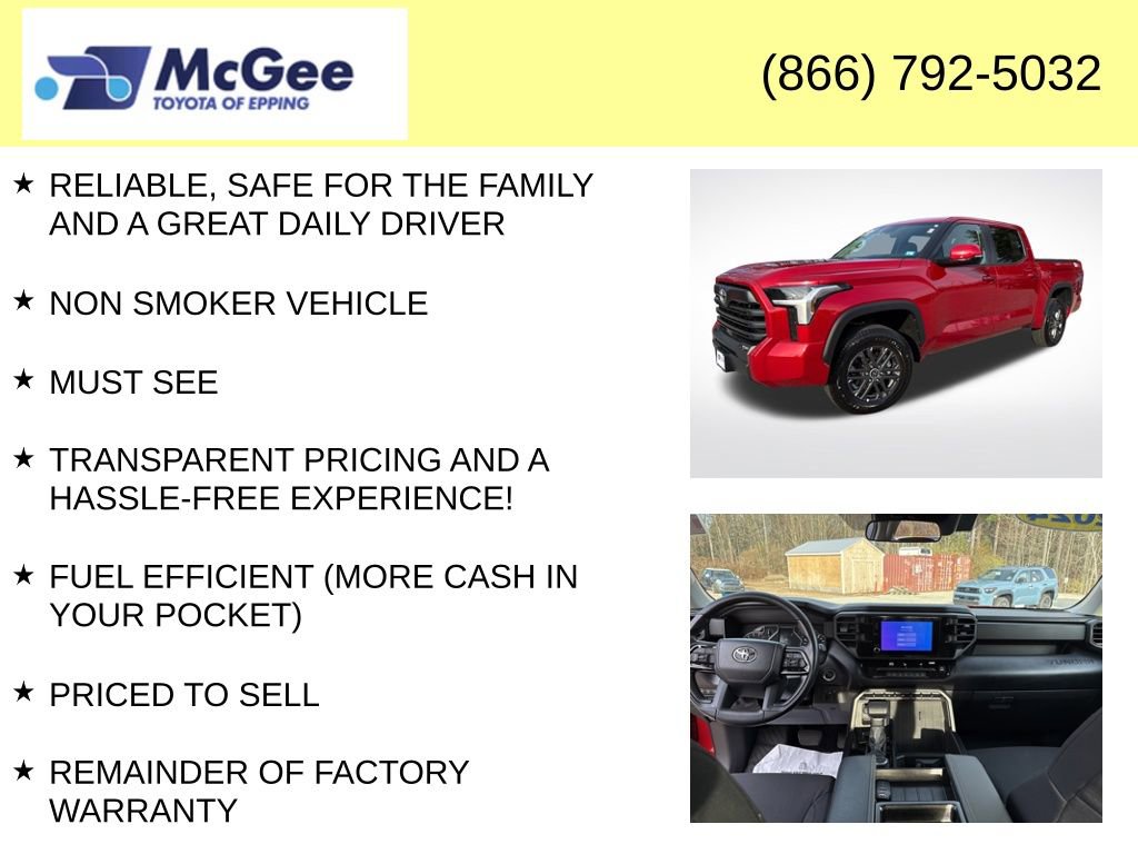Used 2024 Toyota Tundra SR5 w/ SR5 Convenience Package image 4