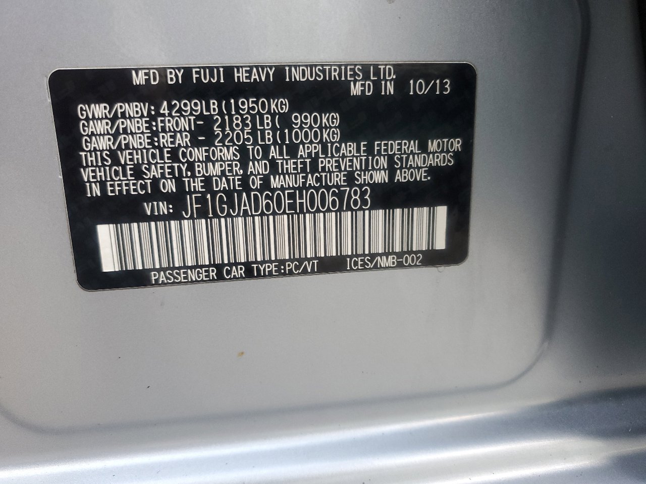 Used 2014 Subaru Impreza 2.0i Premium image 42