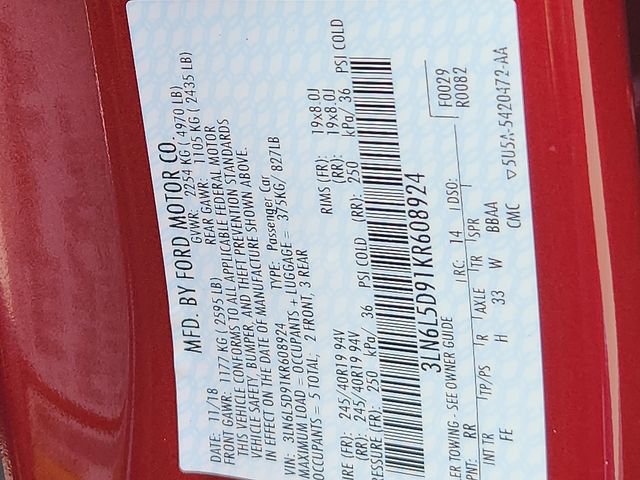 Used 2019 Lincoln MKZ Reserve w/ Reserve Plus Package image 27