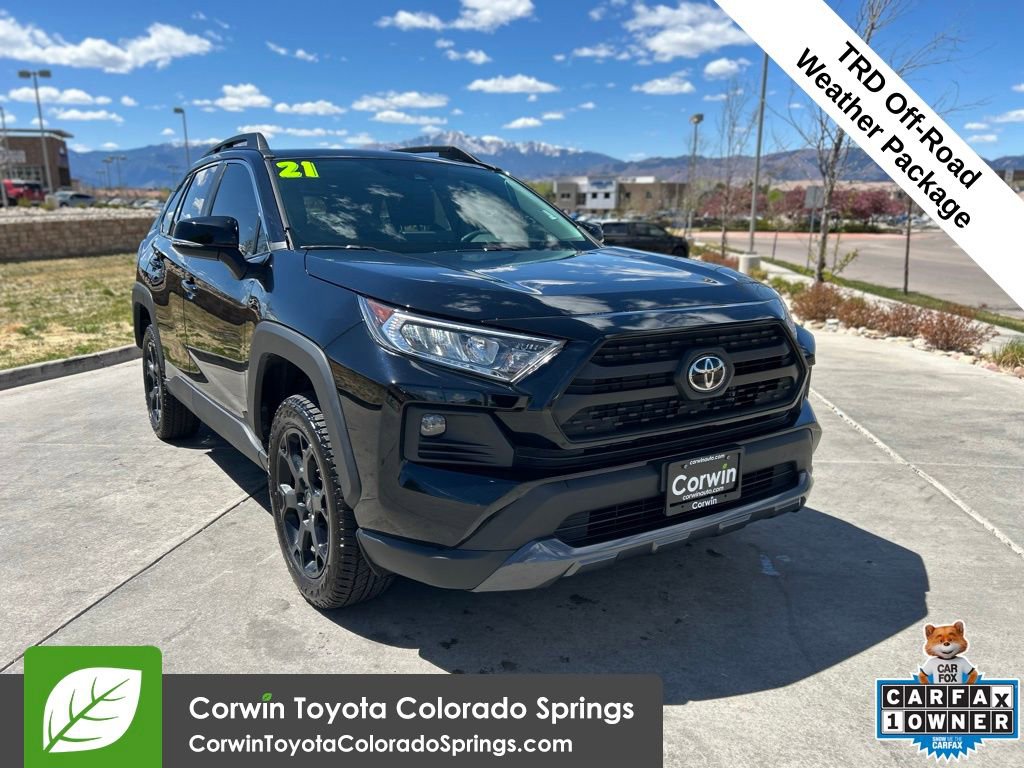 Used 2021 Toyota RAV4 TRD Off-Road w/ TRD Off-Road Weather Package image 1