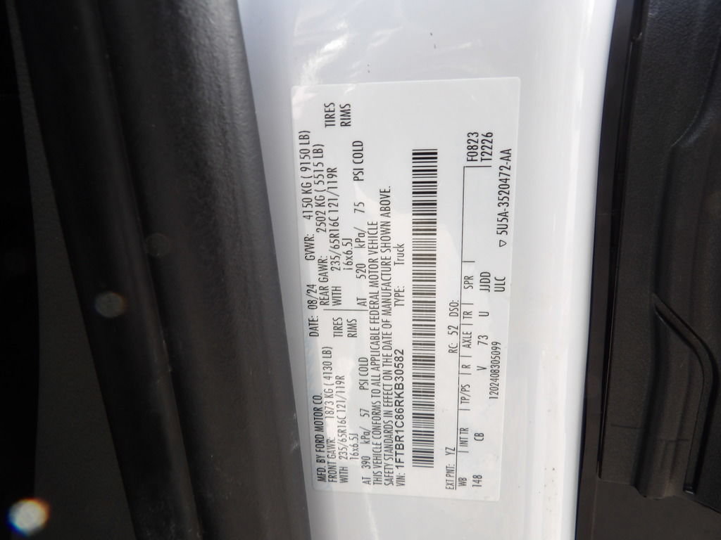 Used 2024 Ford Transit 250 148 Medium Roof w/ Load Area Protection Package RWD image 53