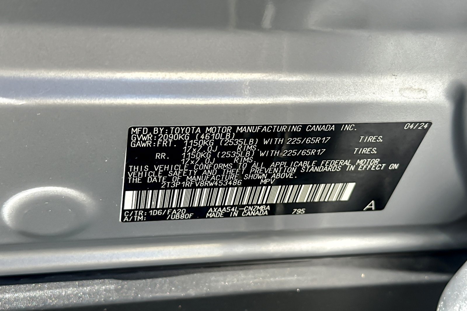 Certified 2024 Toyota RAV4 XLE w/ Convenience Package AWD/4WD image 27