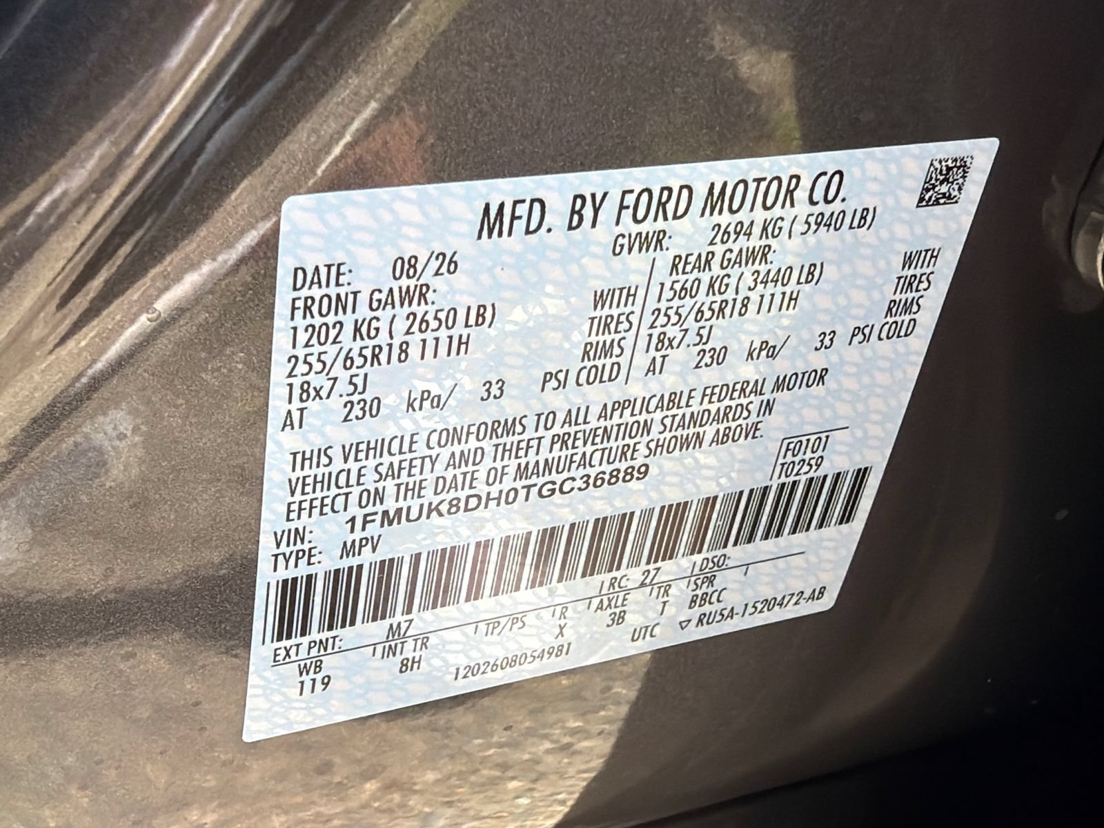 New 2026 Ford Explorer Active AWD/4WD image 34