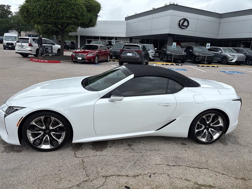 Used 2021 Lexus LC 500 Convertible w/ Touring Package RWD image 2