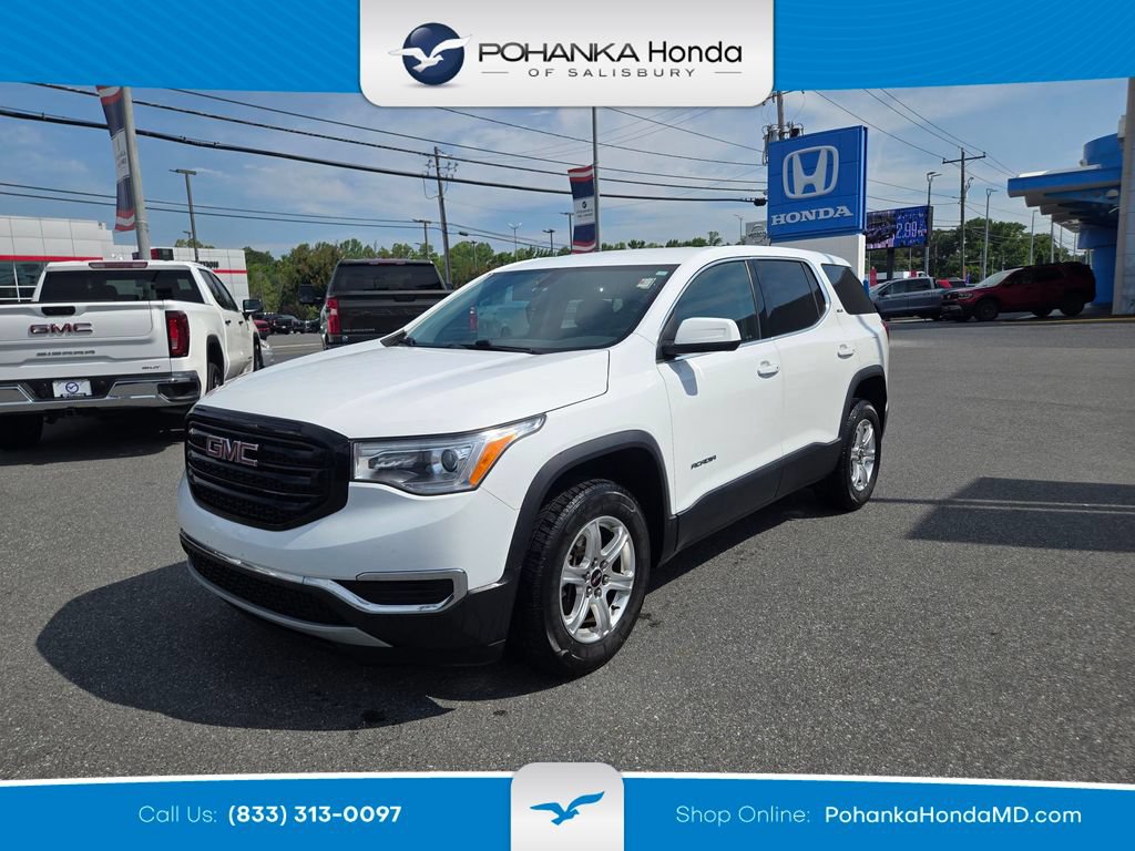 Used 2019 GMC Acadia SLE w/ LPO, Black Accent Package