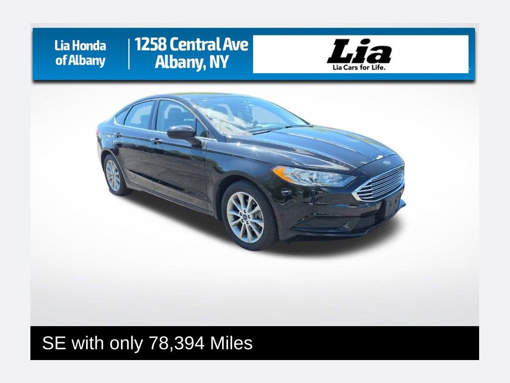 Used 2017 Ford Fusion SE w/ Fusion SE Technology Package FWD image 1