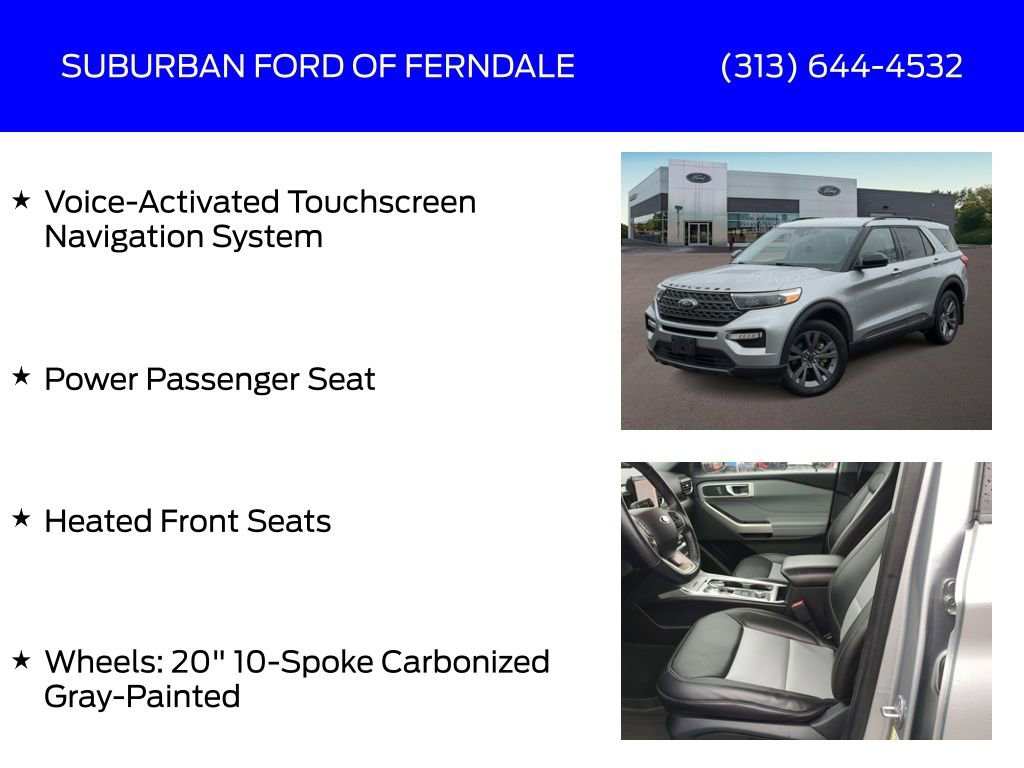 Used 2022 Ford Explorer XLT w/ Equipment Group 202A AWD/4WD image 25