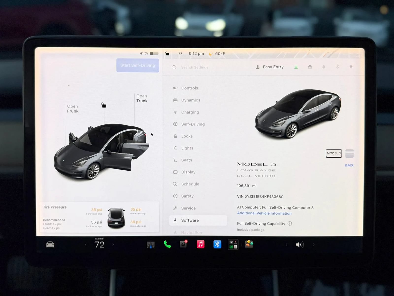 Used 2019 Tesla Model 3 Long Range AWD/4WD image 15