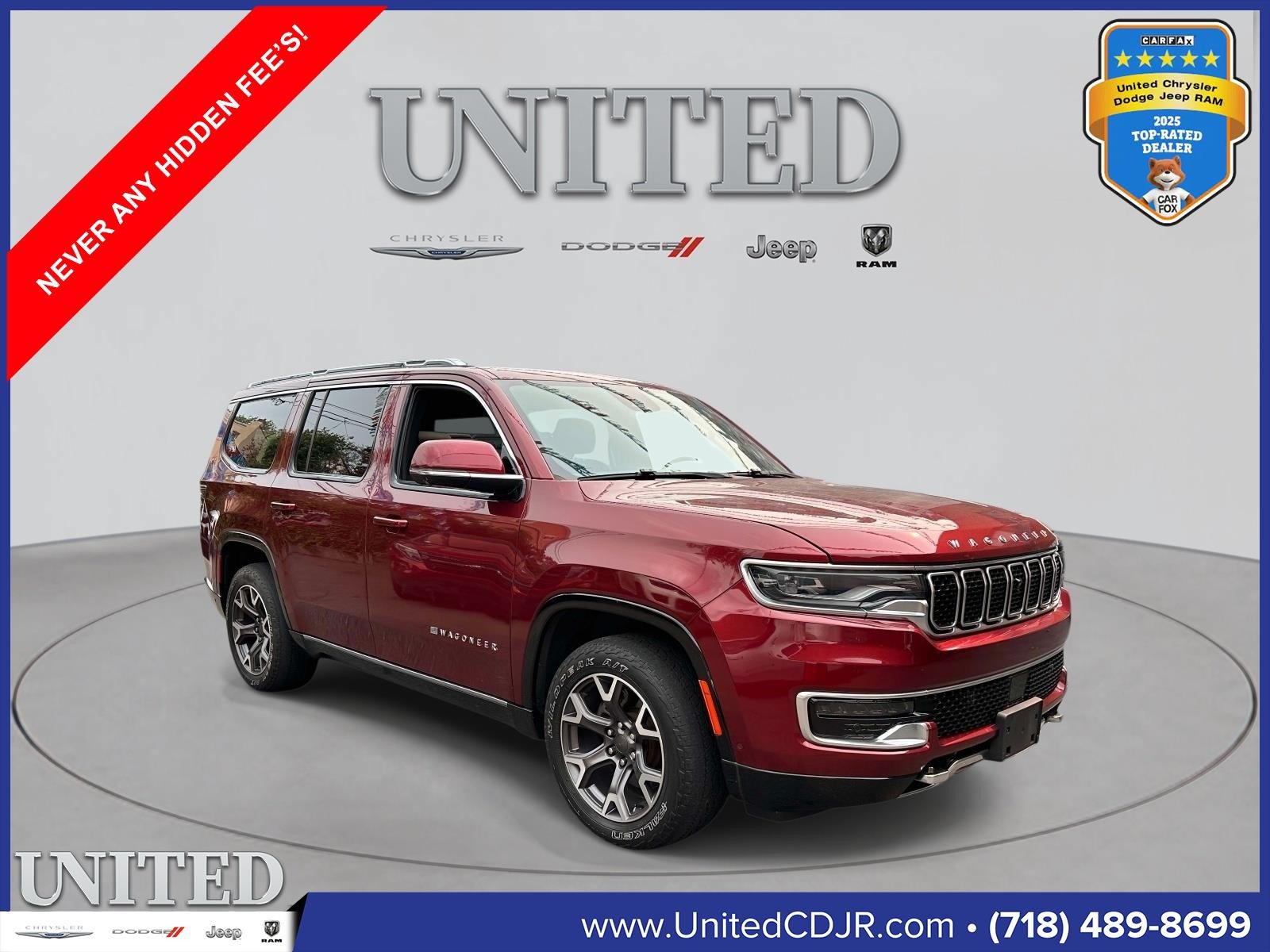 Certified 2022 Jeep Wagoneer Series III w/ Premium Group I