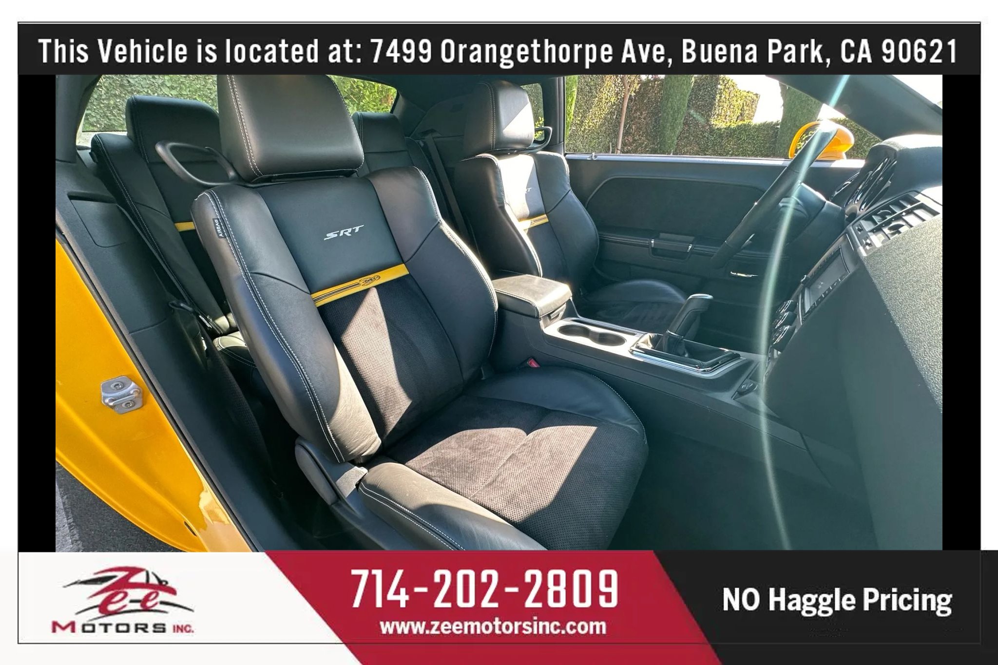 Used 2012 Dodge Challenger SRT8 Yellow Jacket w/ Premium Sound Group RWD image 20
