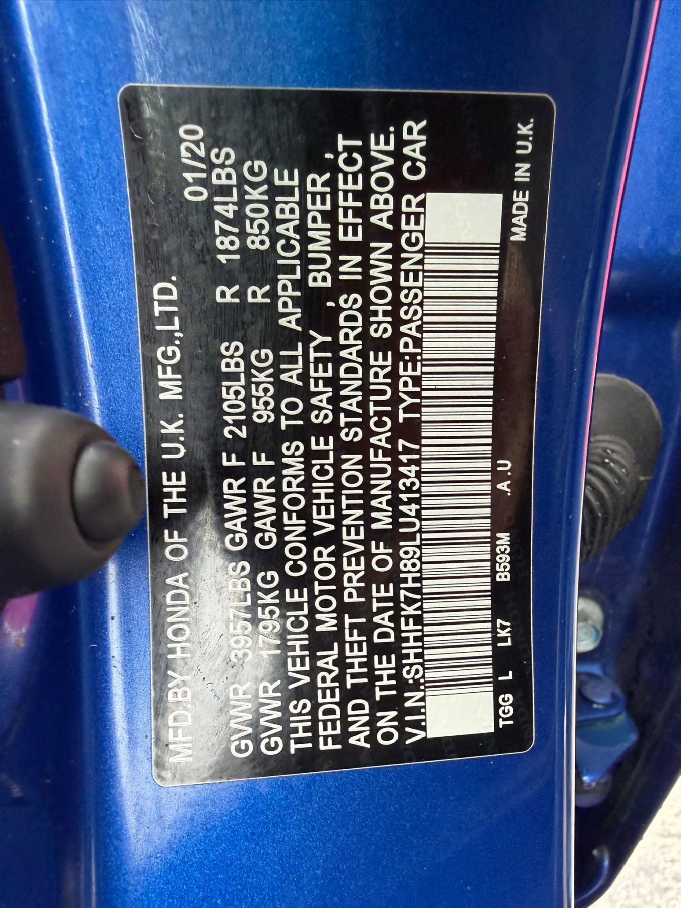 Used 2020 Honda Civic EX-L image 22
