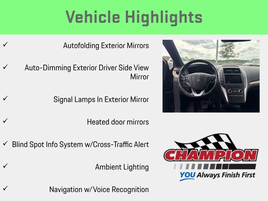 Used 2015 Lincoln MKC AWD w/ Equipment Group 101A Select image 18