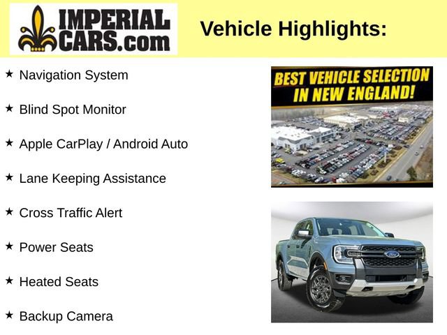 Certified 2025 Ford Ranger XLT w/ Equipment Group 301A High AWD/4WD image 5