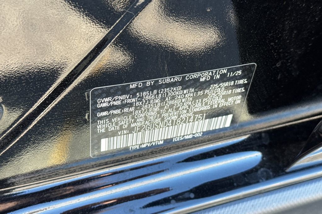 New 2026 Subaru Crosstrek 2.5i Limited w/ Crosstrek Mirror Package image 35