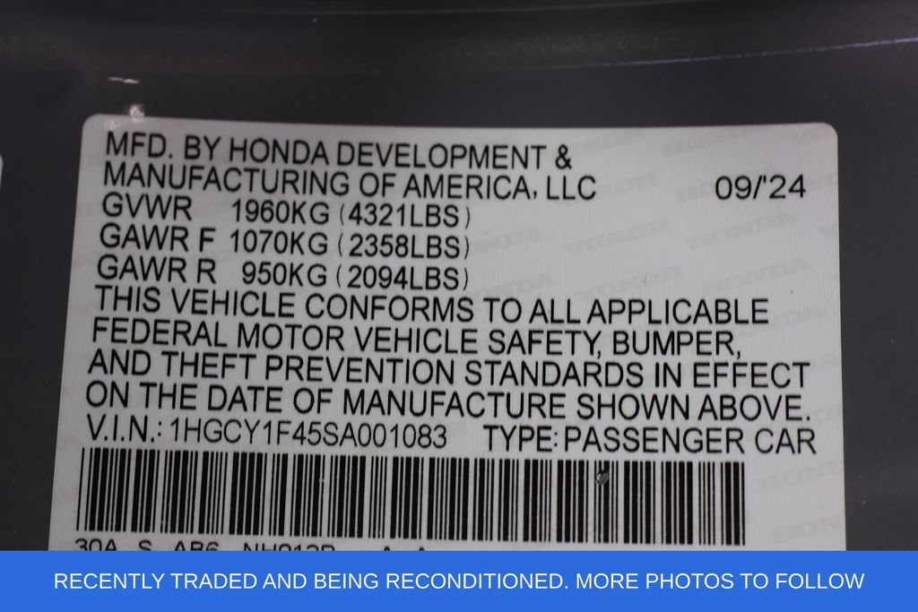 Used 2025 Honda Accord SE image 29
