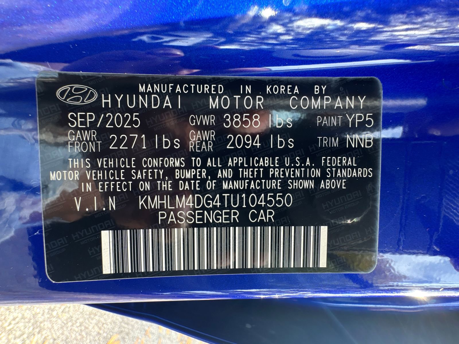 New 2026 Hyundai Elantra Sport w/ Cargo Package image 32