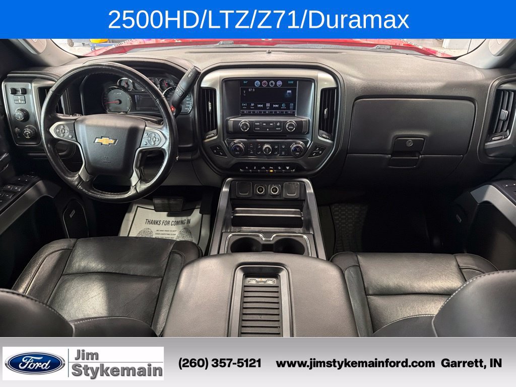 Used 2017 Chevrolet Silverado 2500 LTZ w/ Duramax Plus Package AWD/4WD image 34