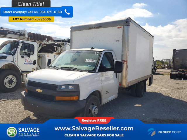 Used 2020 Chevrolet Express 4500 RWD image 1