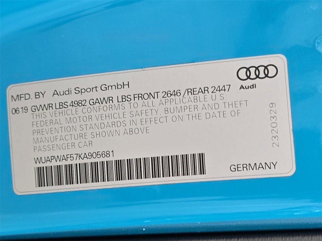 Used 2019 Audi RS 5 w/ Dynamic Plus Package image 28