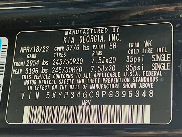 Certified 2023 Kia Telluride EX w/ EX Captain's Chair Package FWD image 34