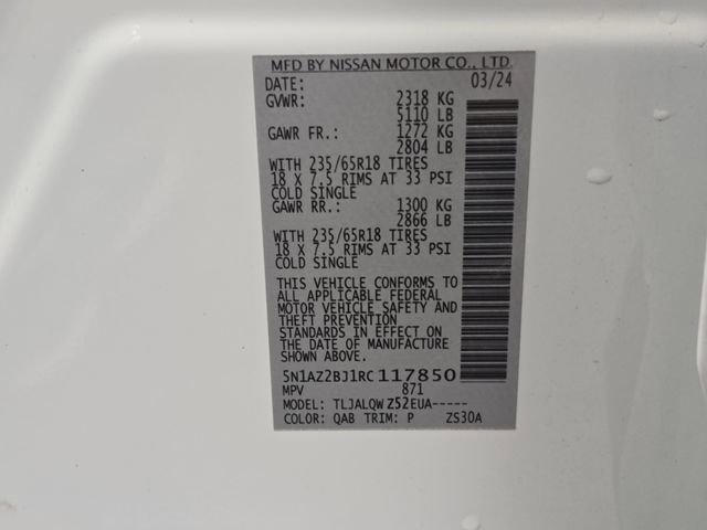 Used 2024 Nissan Murano SV image 47