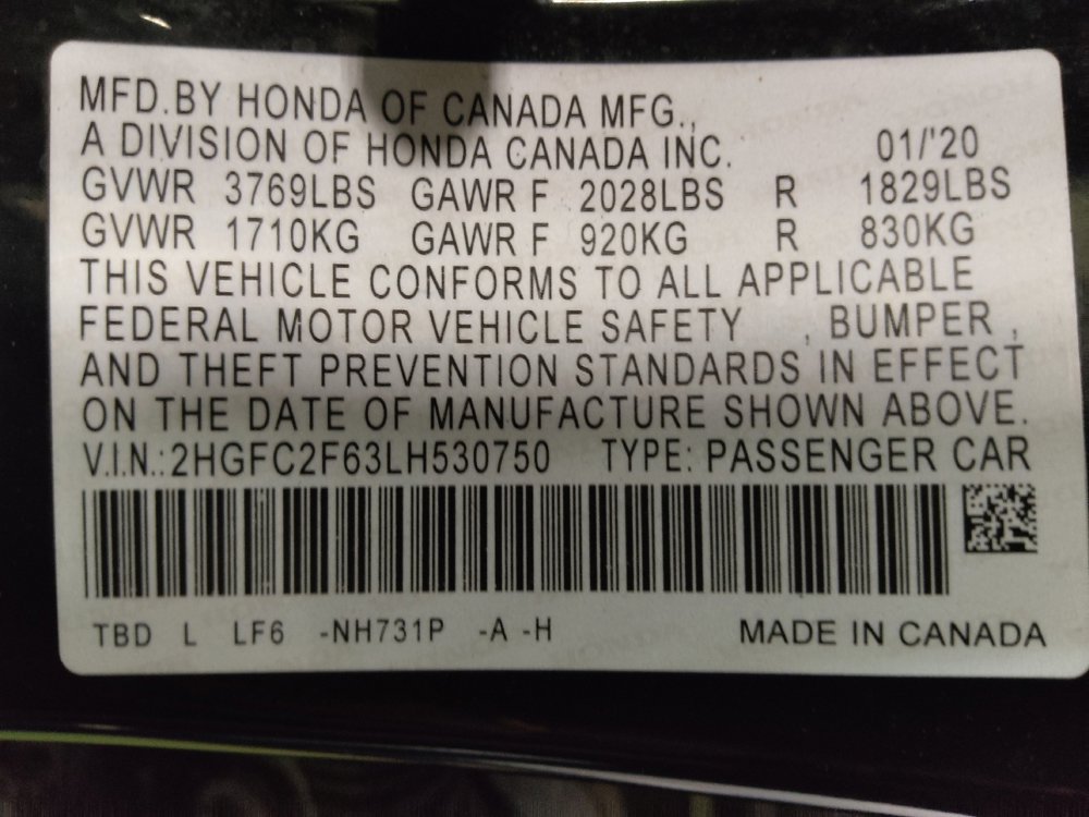 Used 2020 Honda Civic LX image 33