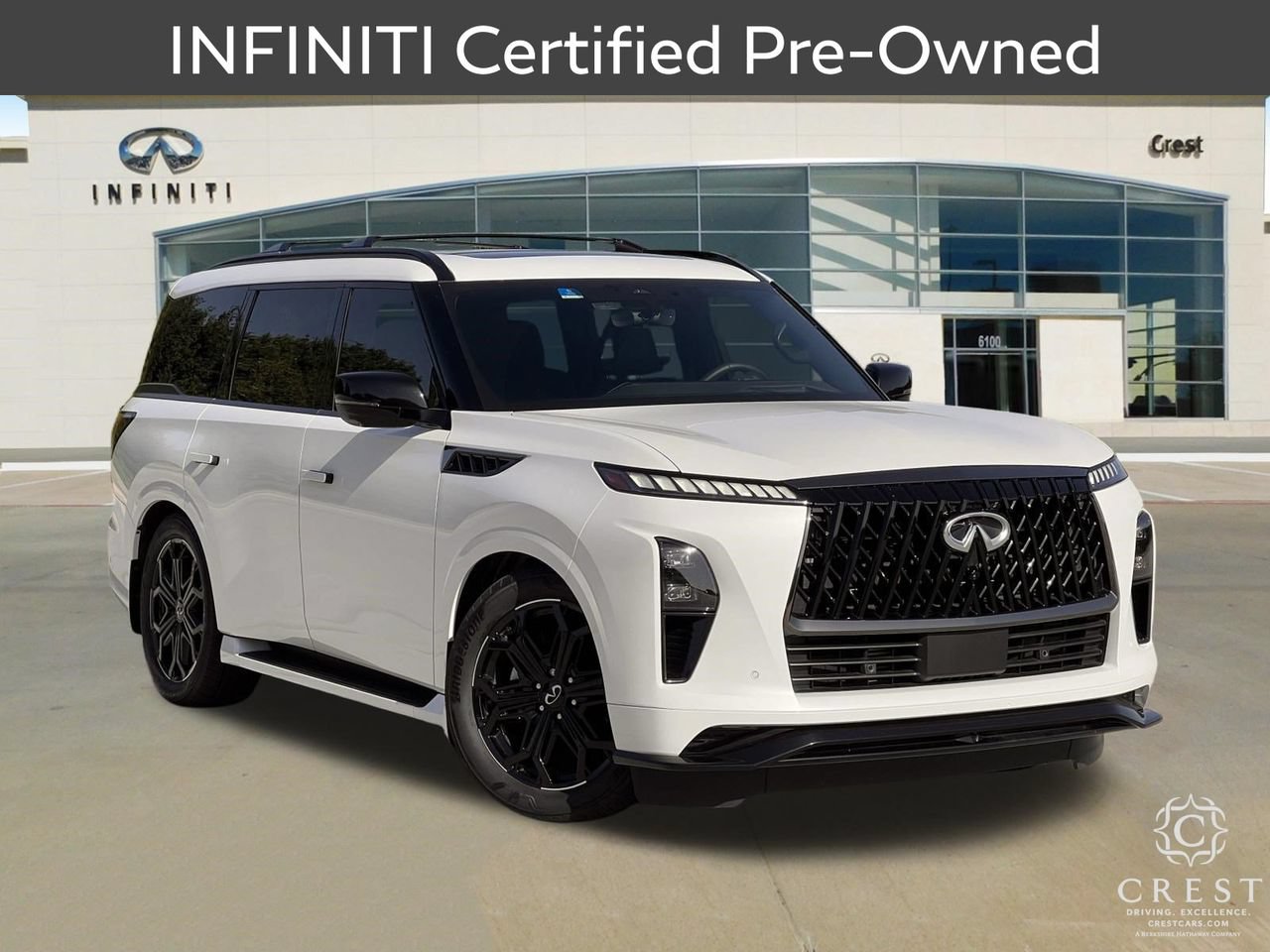 Certified 2026 INFINITI QX80 4WD w/ Sport Exterior Package