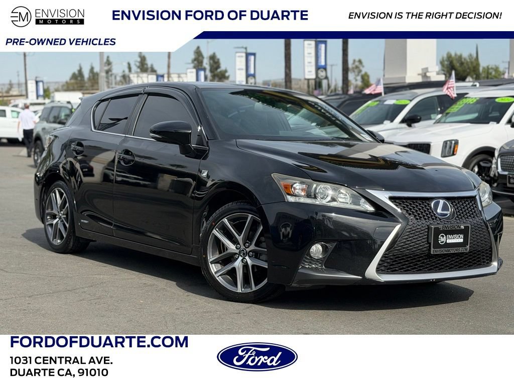 Used 2014 Lexus CT 200h w/ F Sport w/Nuluxe Interior