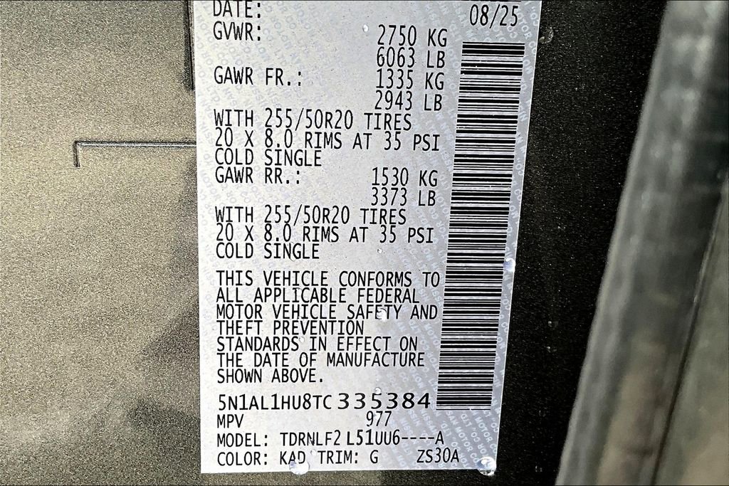 Certified 2026 INFINITI QX60 Autograph w/ Dark Cargo Package image 18