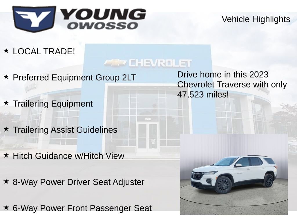 Used 2023 Chevrolet Traverse RS w/ LPO, Floor Liner Package image 7