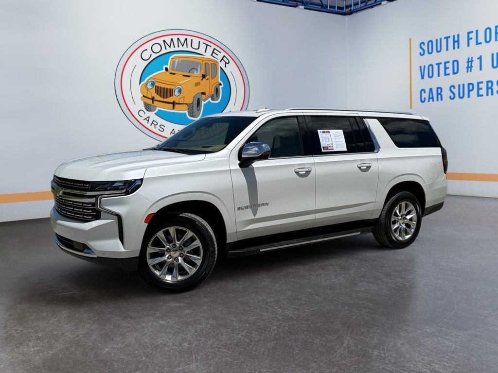 Used 2021 Chevrolet Suburban Premier w/ Premium Package AWD/4WD image 2
