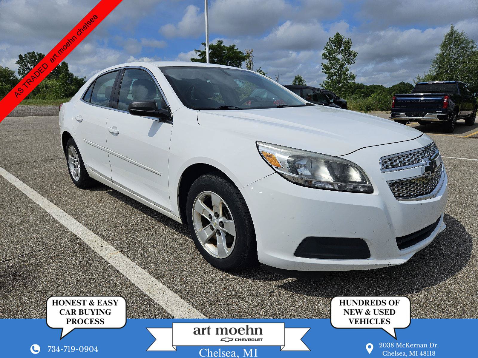 Used 2013 Chevrolet Malibu LS w/ Protection Package FWD image 1